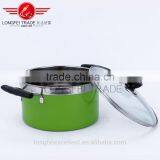 Colorful Design Hot Selling Good Quality Chinese Market Cheap Stainless Steel Cookware Pot thumbnail-4