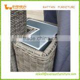 Large Square Garden Rattan Pavilion Gazebo Tent thumbnail-6
