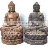 Home or Garden Decor Fiberglass Buddha Statues for Sale thumbnail-1
