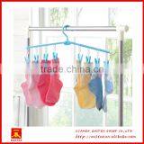 Multifunctional and Adjustable Folding Clothes Hanger Rack thumbnail-5