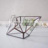 Geometric Shape Glass Terrarium Plant Holder thumbnail-1