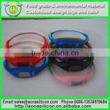 Water Resistant Silicone Silkscreen|embossed|debossed Silicone Sports Wrist Watch thumbnail-2