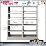School Library Metal Book Shelves/ Metal Bookcase /Steel-Wood Combination Book Rack thumbnail-5