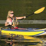 Solid Blade Adjustable Kayak Paddle