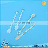 Unique Design Eco Friendly Plastic PS Bar Drink Stirrer With Hole thumbnail-1