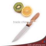 5" Mini Utility Fruit Stainless Steel Knife With Wooden Handle thumbnail-2