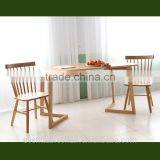 Solid Wood Dining Living Room Chair Table thumbnail-2