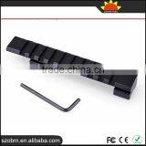 D0027 Aluminum Alloy 21mm Flashlight Scope Mount Weaver Rail thumbnail-2