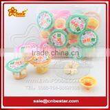 Heart Shaped Marshmallow Cup With Fruit Jam thumbnail-1