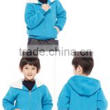 boys zipper sherpa lined fleece jacket