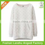 European Boutique Clothing Girls Autumn Pull Over Fleece Sweatshirt With Polka Dot Design thumbnail-1