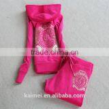 Wholesale OEM High Quality Gym Life Velvet Suits thumbnail-5