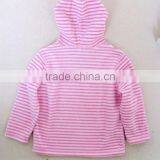 Stripe Printing Cheap Wholesale Polar Fleece Jacket Fashion Hoodies thumbnail-2