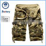 Custom 2016 New Arrival Printed Camo 3/4 Cargo Pants Men Half Pants thumbnail-1