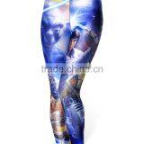 2017 Dry Fit Colorful Yoga Pants Compression Running Tights Leggings for Women thumbnail-2