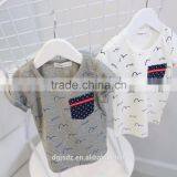 Cheap Wholesale Children T Shirt 2017 New Short Sleeve Kids T Shirt For 2-7 Years Casual Kids Crewneck T Shirt thumbnail-1