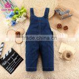 Baby Toddlers Long Pants Jeans Cute Overalls Children Denim Overalls Fashion Strap Jeans thumbnail-3