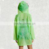 Lightweight Outdoor Waterproof Rain Hoodie Ladies Transparent Nylon Jackets thumbnail-6