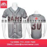 New Design Dry-fit Blank Baseball Jerseys Wholesale thumbnail-5