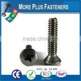 Made in Taiwan Stainless Steel Slotted or Phillips Oval Countersunk Head Machine Screw thumbnail-6