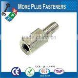 Made in Taiwan Brass Plated Stainless Steel Zinc Finish Standoff Nut thumbnail-6