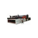 Rewinding and perforated towel paper and toilet paper machine
