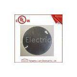 Steel Round Electrical Outlet Covers , 0.80mm to 1.60mm Thickness