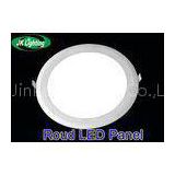 Energy Saving Recessed Round LED Panel Light / Acrylic Light Guide Panel