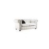 White sofa Chesterfield tailored upholstery furniture Customised Support Classic / Neoclassic Style