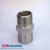 ISO4144 Standard 150lb stainless steel Hex Nipple