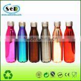 Best Selling Double Wall COLA Shaped Stainless Steel Vacuum Water Bottle thumbnail-3