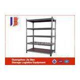 Lightweight Metal Garage Storage Shelving Systems Slotted Angle Steel Shelving thumbnail-1