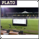 Football filed used screen sport cinema screen for watching game