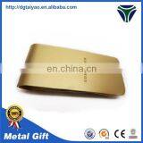 Hollow Letter Matte Colar Metal Money Clip