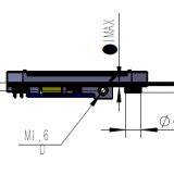 MX-SU-080 Mechanical Infrared Thermal Imaging Shutter, Flag Type Freeshipping , No MOQ Limited