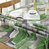 New Product Table Cloth Leaves Printed Hotel Table Cloth Rectangle Table Cloth thumbnail-6
