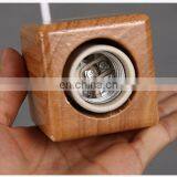 Декоративная подвесная лампа Edison Bulb из дерева с патроном E27 thumbnail-6