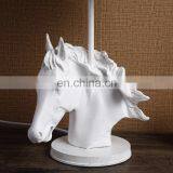 Nordic Modern Design Horse Statue Resin Base Custom Table Lamp for Home Decor thumbnail-7