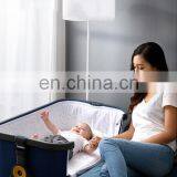 Factory Wholesale Baby Crib Portable Bedside Sleeper Foldable Lightweight Bassinet thumbnail-6