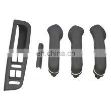 Free Shipping!LEFT HAND 5pcs Inner Door Grab Handle Cover Switch Bezel For VW Jetta MK4 Golf thumbnail-1