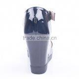 2016 New Style High Heel Platform Wedge Stylish Woman Sandals Cheap With Shiny Upper thumbnail-5