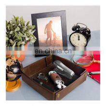 Новая милая кожаная лоток для украшений для офисного стола, складной органайзер для рабочего стола thumbnail-4