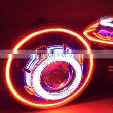 8 Colors Led Headlights 35w Car Lights for Jeep jk J238C thumbnail-1