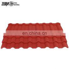 Modern Building Materials Roof Tiles Stone Coated Steel Color Coated Metal Roof Tile thumbnail-1
