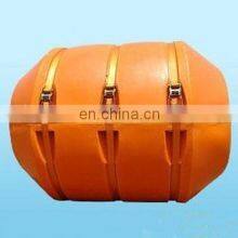 Marine MDPE/HDPE Plastic Floating Dredging Pipe Barrier Buoy thumbnail-5