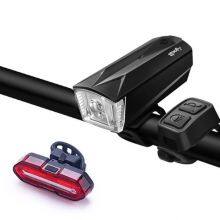 Bicycle Headlight Taillight Set USB Charging Horn Light Mountain Bike Headlight Night Riding Lighting Riding Equipment thumbnail-2