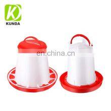 Hanging Poultry Feeder Plastic Poultry Fountain Chicken Drinker Waterer Kit Set