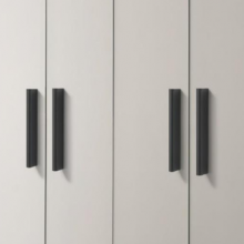 Furniture Hardware Fittings Factory Customized Good Price Modern Style Aluminum Alloy Cabinet Kitchen Wardrobe Drawer Dresser Door Long Pull Handles