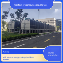 yunling bsyl полностью стальной поперечно-поточный охлаждающий башня, 4м² энергосберегающая охлаждающая башня с высокой эффективностью thumbnail-1