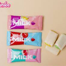 Chewy Taste Center Filled Double Color Fruity Milk Candy thumbnail-4